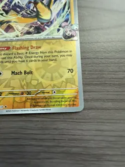 Pokemon TCG Journey Together Iono's Kilowattrel 55/159 Reverse Holo Rare NM - Image 5