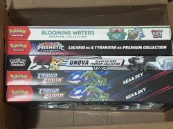 Pokemon Costco Sam Club Sea Sky 151 Blooming Prismatic Nova Heavy Premium Sealed - Image 1
