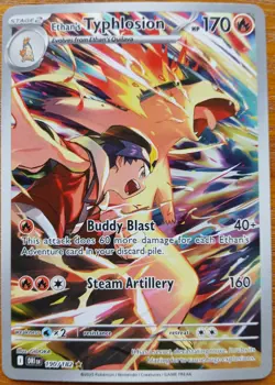 Pokemon TCG Ethan's Typhlosion #190 Scarlet & Violet—Destined Rivals Near Mint - Image 1
