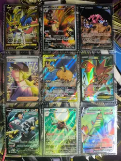 ⭐Modern Pokemon Collection Lot Binder Riachu + N's Plan.NM-LP+.🔥Crispy!🤌#2 - Image 2