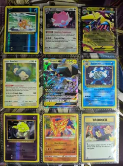 ⭐Modern Pokemon Collection Lot Binder Riachu + N's Plan.NM-LP+.🔥Crispy!🤌#2 - Image 4