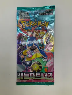 Lot of (210) Pokemon Korean SV9 Battle Partners Booster Packs Sealed - Image 2
