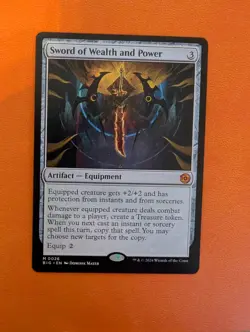 Sword of Wealth and Power Outlaws of Thunder Junction: the Big Score Regular - Image 1