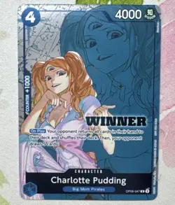 Charlotte Pudding (Winner Pack 2025 Vol. 1) OP06-047 One Piece Promotion... - Image 2