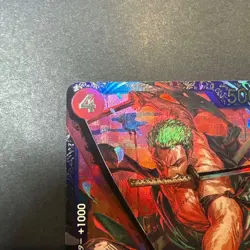 Zoro ST21-015 Flagship Battle 2025 Top 8 Prize Promo ONE PIECE Card JP - Image 2