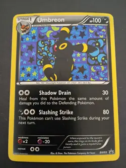 Pokemon TCG Umbreon Black White Holo Card BW93 Black Star Promo Near Mint.. - Image 1