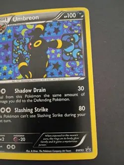 Pokemon TCG Umbreon Black White Holo Card BW93 Black Star Promo Near Mint.. - Image 3