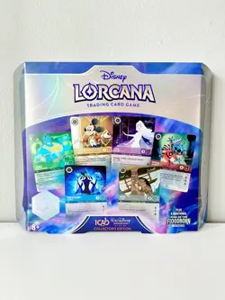 Disney Lorcana TCG Rise Of The Floodborn Gift Set Collector's Edition Ships Now - Image 1