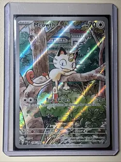 Me02: Phantasmal Flames Pokemon TCG Meowth (PFL) 106/094 Near Mint NM - Image 1
