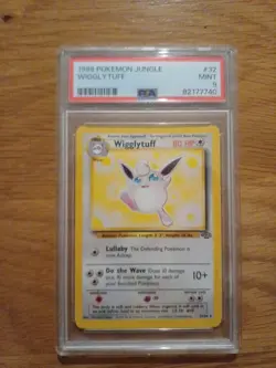 Pokemon Wigglytuff Card 32/64 Jungle Set 1999 PSA 9 - Image 1