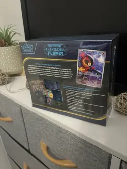 Pokemon TCG Phantasmal Flames Pokemon Center Exclusive ETB Sealed New - Image 4