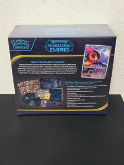 Phantasmal Flames Pokemon Center Exclusive ETB - New/Sealed - Image 3