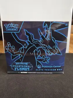 Pokemon TCG Phantasmal Flames Pokemon Center Exclusive ETB Sealed New - NO TEARS - Image 1