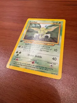 🌱Pokemon Card - Scyther Neo Destiny 1st Edition 55/105 LP - Image 2