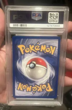 Eevee 55/82 Rocket PSA 9 1st Edition Graded Pokemon Card WOTC Vintage 2000 - Image 2
