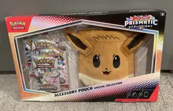 Pokemon TCG Prismatic Evolutions Accessory Pouch Special Collection - Sealed - Image 1