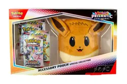 Pokemon TCG Prismatic Evolutions Eevee Accessory Pouch Special Collection Sealed - Image 1