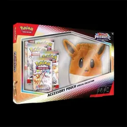 Pokemon TCG: Prismatic Evolutions Eevee Accessory Pouch Special Collection - Image 1