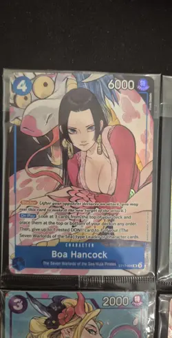 O-Nami OP05-062 Boa Hancock ST17-004 Illustration Volume Box Promo Sealed Lot 4 - Image 3