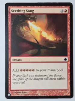 Seething Song The List Reprints Regular Magic: The Gathering - Image 1