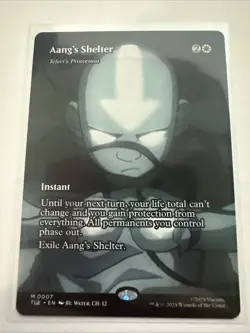 Aang's Shelter - Teferi's Protection (Borderless) Avatar: The Last Airbender:... - Image 1