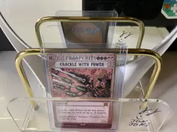 Crackle with Power - Showcase (0022) - Outlaws at Thunder Junction OTJ - NM - Image 1