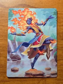 MTG Lorwyn Eclipsed Art Series - Ashling, Rekindled - 16/54 - Image 1