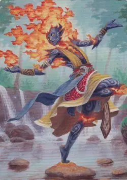 MTG Lorwyn Eclipsed Art Series - Ashling, Rekindled - 16/54 - Image 2