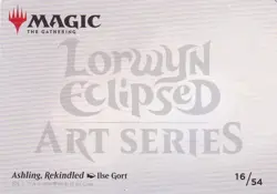MTG Lorwyn Eclipsed Art Series - Ashling, Rekindled - 16/54 - Image 3