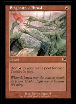 Brightstone Ritual LP Light Play Onslaught MTG [6121] - Image 1