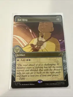 Sol Ring (Showcase) Avatar: The Last Airbender: Eternal-Legal Regular - Image 1