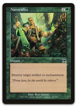 Naturalize #275 (NM) Onslaught ONS Magic MTG - Image 1