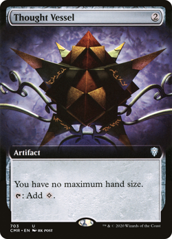 Thought Vessel (Extended Art) Commander Legends Regular NM - Image 1