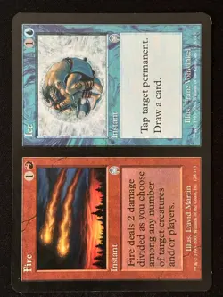1x MTG Fire Ice - Apocalypse (APC) #128 - Magic the Gathering - Image 1
