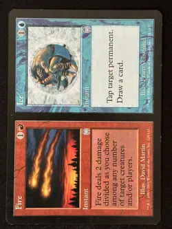 1x MTG Fire Ice - Apocalypse (APC) #128 - Magic the Gathering - Image 3