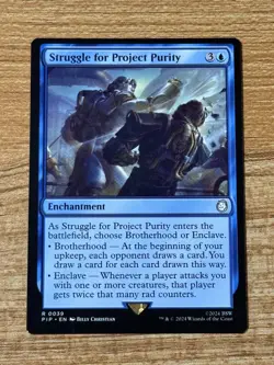 Struggle for Project Purity #39 - MTG - Universes Beyond: Fallout (PIP) NM - Image 1