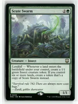 Scute Swarm 0245 Commander: Modern Horizons 3 M3C MTG Magic - Image 1