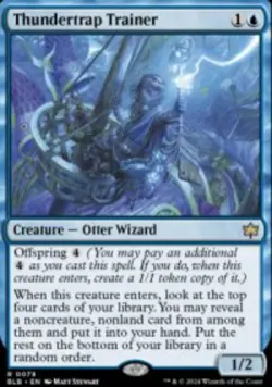 Thundertrap Trainer Bloomburrow (BLB) 78 MTG Regular - Image 1
