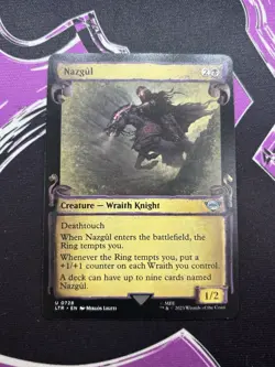 MTG Nazgul (0728) (Showcase Scrolls) Regular NM Lord of the Rings - Image 1