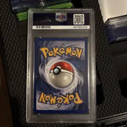 1999 POKEMON BASE SET UNLIMITED #9 MAGNETON-HOLO PSA 7 - Image 3