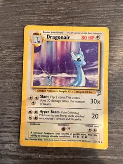 Dragonair 22/130 Base Set 2 - Heavy Play - Pokemon Card 1999 - Image 1