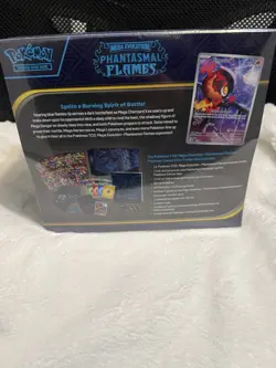 Pokemon: Phantasmal Flames -Pokemon Center ETB - Elite Training Box - SEALED - Image 2