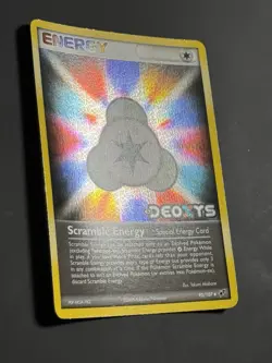Pokemon Scramble Energy 95/107 Reverse Holo EX Deoxys - MP - Image 2