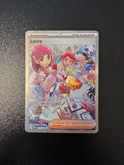 Pokemon TCG-Lacey 172/142-Full Art Trainer-S&V: Stellar Crown -- NM - Image 1