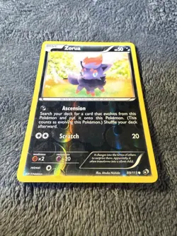 Zorua 89/113 Reverse Holo Common Legendary Treasures Pokemon Card - Image 3