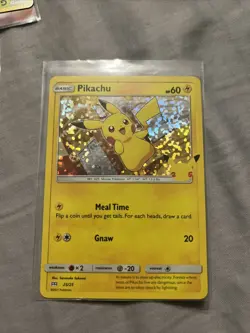 Pokemon TCG Pikachu Shining Fates 25/25 Holo Promo - Image 1