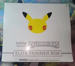 Pokemon Celebrations 2021 25th Anniversary Elite Trainer Box ETB Factory Sealed - Image 1