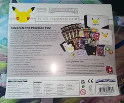 Pokemon Celebrations 2021 25th Anniversary Elite Trainer Box ETB Factory Sealed - Image 3