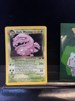 Pokemon Card Team Rocket Unlimited 14/82 Dark Weezing Holo Rare 119💎NM💎 - Image 1
