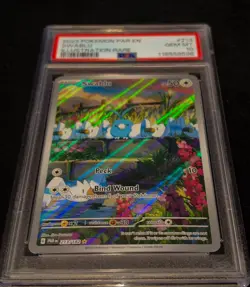 PSA 10 Swablu 213/182 Illustration Rare Paradox Rift PAR English Pokemon - Image 5
